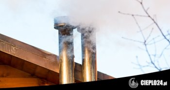 Komin jednościenny do odprowadzania spalin z kotłów gazowych
