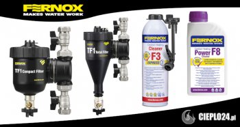 Preparaty Fernox do profesjonalnego czyszczenia instalacji CO - który wybrać?