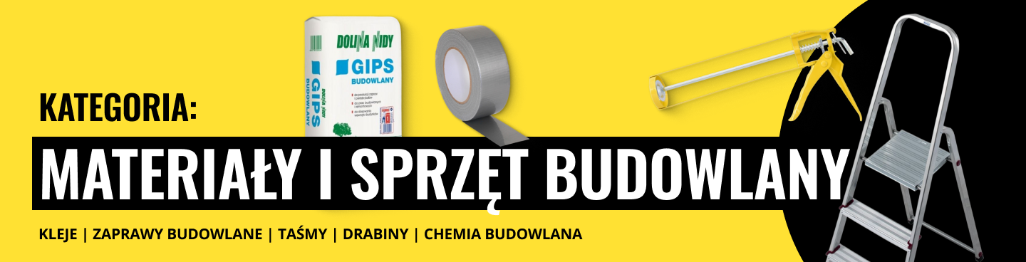 MATERIAŁY I SPRZĘT BUDOWLANY