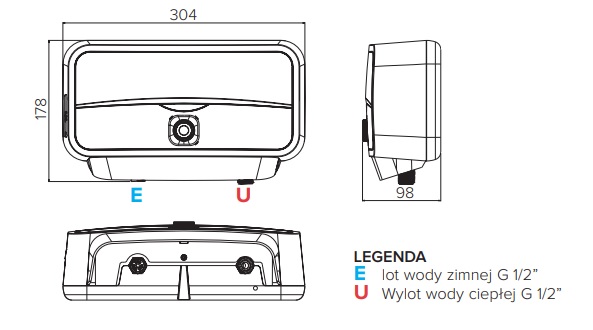 Ariston AURES SLIM MULTI SM 7 EU Przeplywowy ogrzewacz - Technika grzewcza