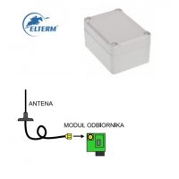 Elterm Pakiet sterowania radiowego (pogodowe) - nadajnik + odbiornik kod 100011