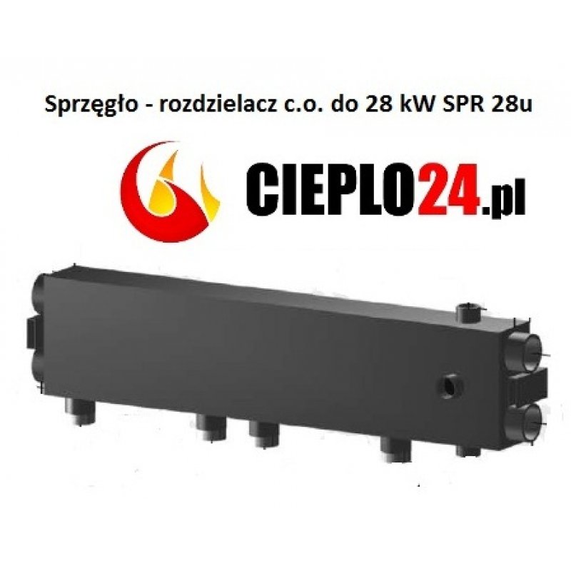 Termix sprzęgło-rozdzielacz c.o. do 28 kW INOX SPR 28u