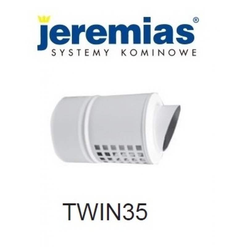 Jeremias zakończenie 250 mm poziome 60/100  TWIN35060/100