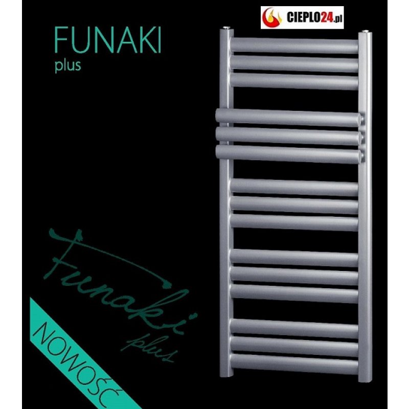 Termix FUNAKI PLUS 1460 mm X 640 mm grzejnik łazienkowy biały FUPL 21/60