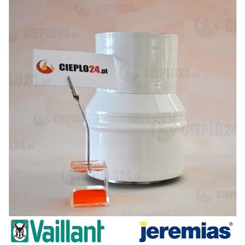 Jeremias adapter Vaillant 60/100 na 80/125, złączka do kotła, TWIN1821001080125