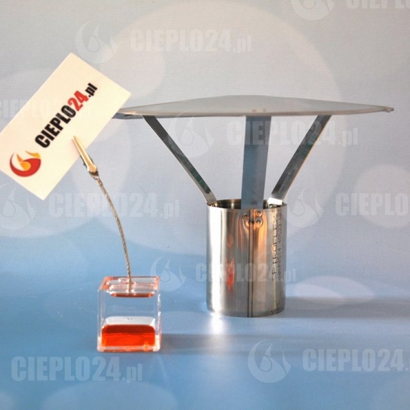 Spiroflex Wywiewka nierdzewna fi 60 kominowa do kotła, KOD: SX-TJN60W 