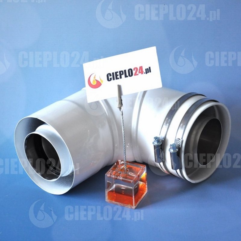 Spiroflex Adapter Vaillant VK 60/100 kolano 90° złączka do kotła SX-TD-AVKB 