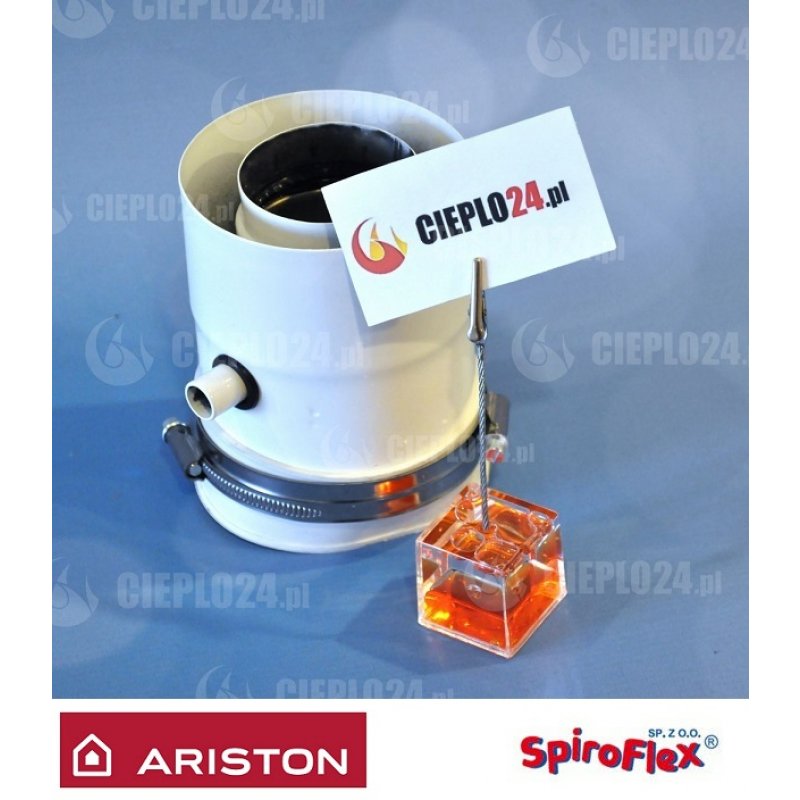 Spiroflex adapter Ariston 60/100  złączka do kotła SX-TD60/100AAROB