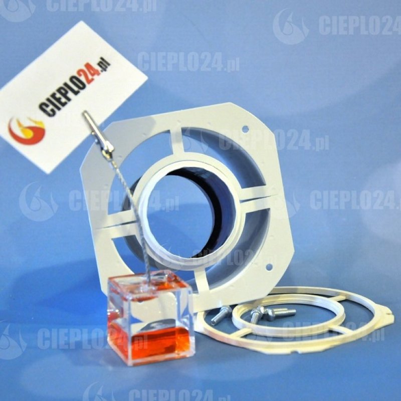 Spiroflex Adapter Immergas IM biały 60/100  złączka do kotła SX-TD60/100AIMB 