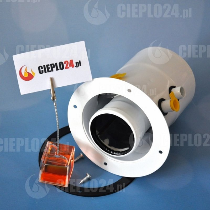 Spiroflex adapter Biały S SAUNIER DUVAL z odskraplaczem 60/100  złączka do kotła SX-TD60/100ASOB 