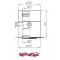 Spiroflex adapter Biały BD BUDERUS z odskraplaczem 60/100  złączka do kotła SX-TD-ABDOB