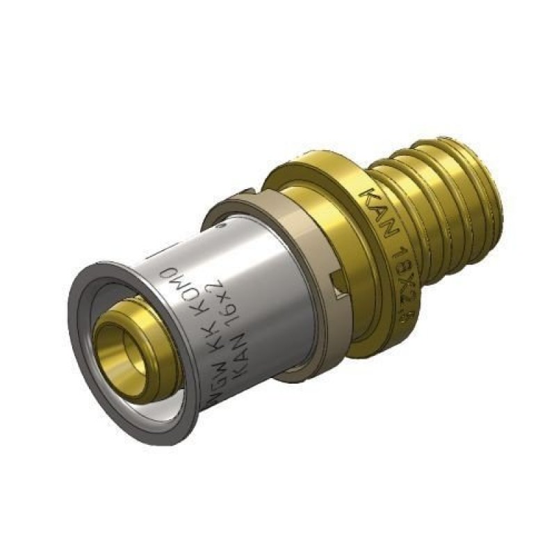 KAN-therm złączka przejściowa PushxPress fi 18x2,5/16x2 kod K-902718