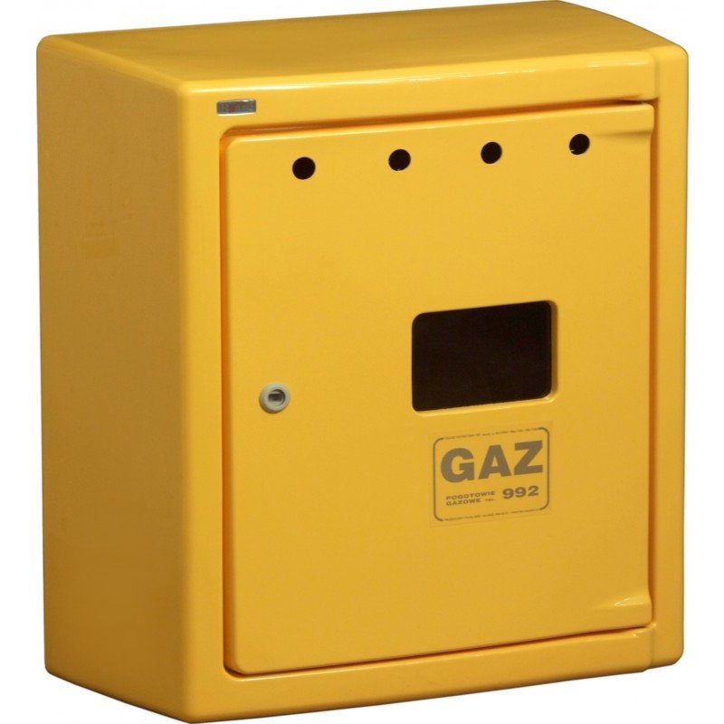 KEN Obudowa gazomierza żółta G066 BAARD otwarta kod B-066-1