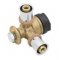 KAN-therm Podejście do baterii mosiężne PRESS 20x2/G1/2 kątowe (z korkiem i śrubą) kod K-085104