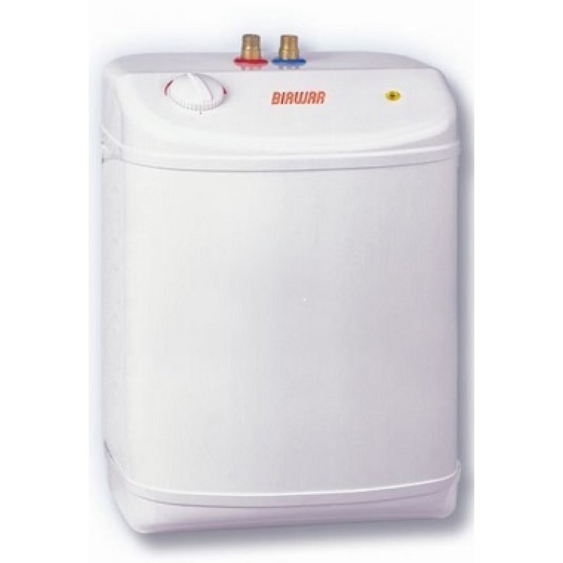 Biawar Ogrzewacz wody OW-10.1 elektryczny , podumywalkowy, bezciśnieniowy z baterią trójdrożną kod 10612