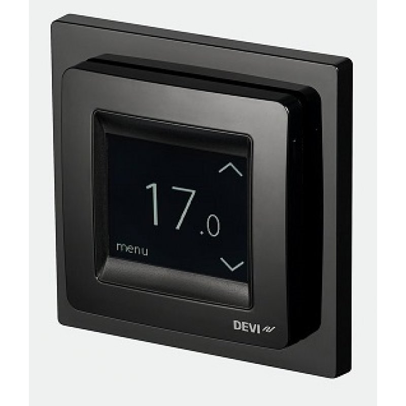 Danfoss DEVIReg Touch Termostat czarny kod 140F1069