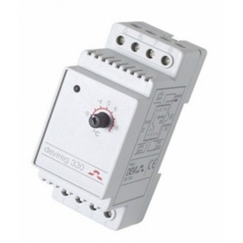 Danfoss Devireg-330 Termostat regulacja temperatury -10 +10°C kod 140F1070