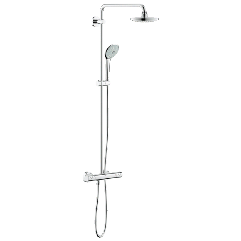 Grohe system prysznicowy z baterią termostatyczną i deszczownicą Euphoria system 160 kod 27296000