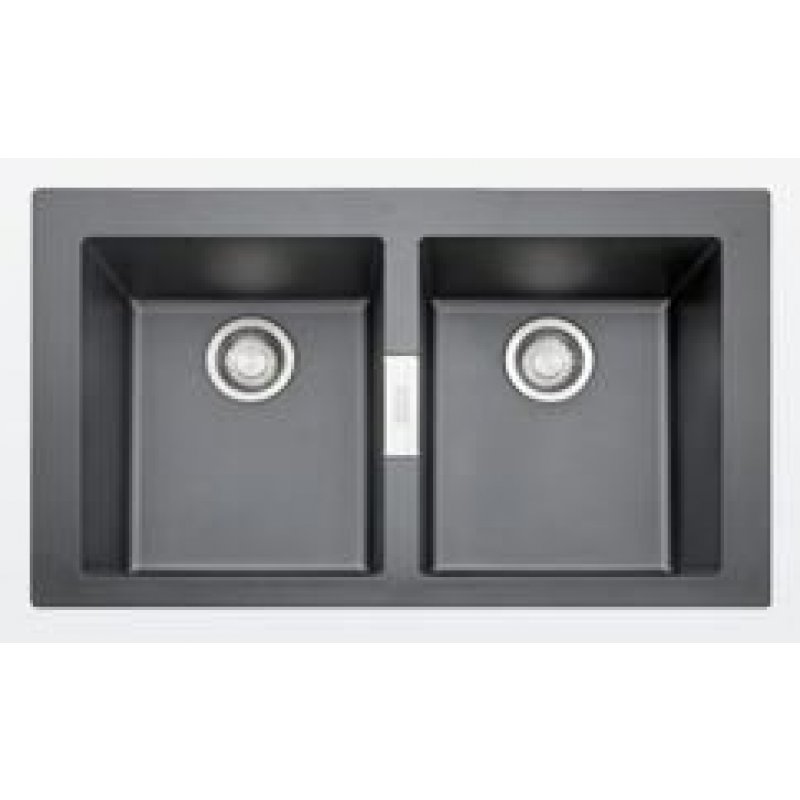 Franke zlewozmywak Sirius 620 860x510 dwukomorowy Tectonite ONYX kod 114.0191.185