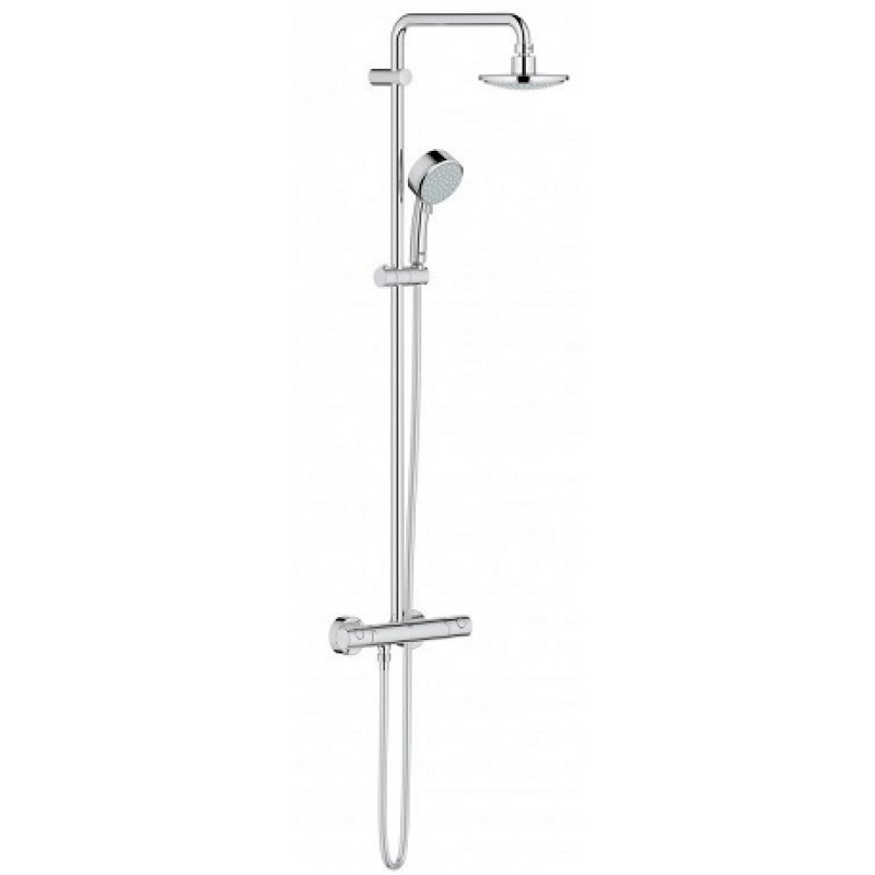 Grohe System natryskowy New Tempesta Cosmopolitan, z termostatem, ścienny. kod 27922000