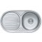 Franke Zlewozmywak Baltic BTN614, 790x440, stalowy, jedwab kod 101.0056.784