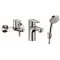 Hansgrohe Pakiet Talis E2 bateria umywalkowa, bateria wannowa i Croma 100 1 jet/Portre'S  kod 52054320