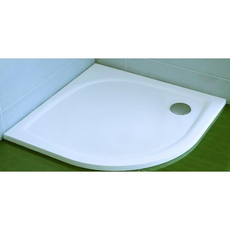 Ravak Brodzik Elipso Pro Flat półokrągły 90 cm  kod XA237711010