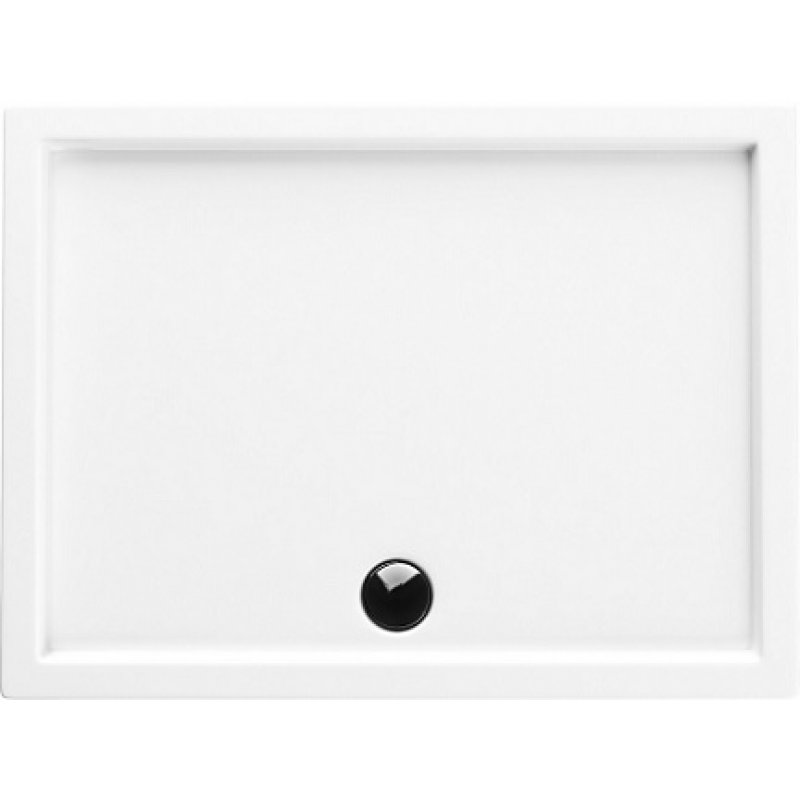 Sched-pol Brodzik Corrina akrylowy na nośniku prostokąt 80x120x5,5 głębokość 3cm  kod 3.069