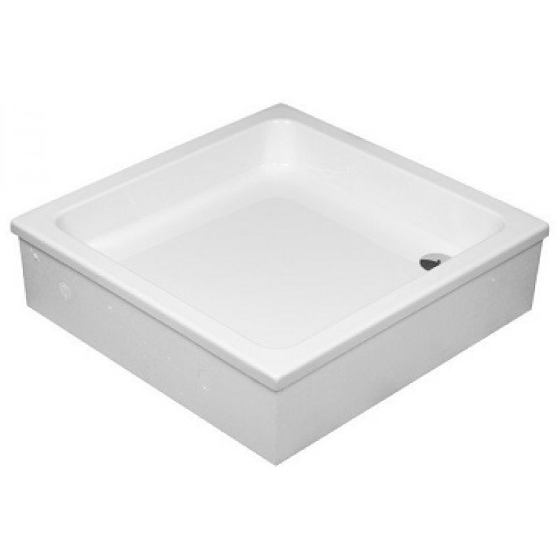 Sched-pol Brodzik Grawello akrylowy na nośniku styropianowym kwadrat 90x90x26 głębokość 12cm kod 3.012