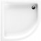 Sched-pol Brodzik akrylowy standard Zefir półokrągły R55 90x90 głębokość 12cm kod 3.214