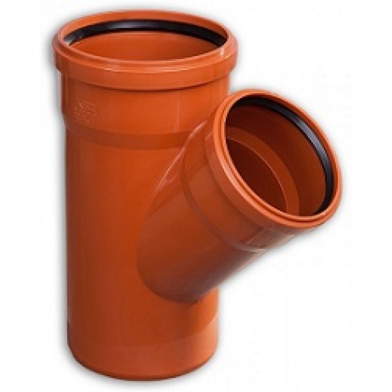 Kaczmarek TRÓJNIK PP 160X110X45 SN8 do kanalizacji zewnętrznej kod 0720133360