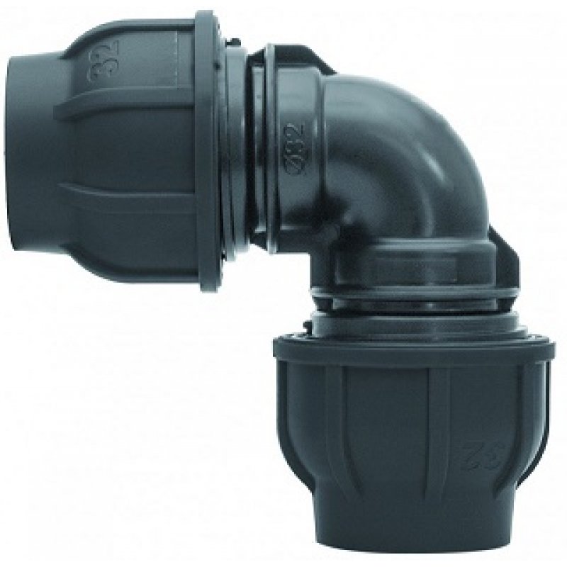 Gebo Kolano Gebo Plast 90ST zacisk. 75x75 do PE kod 130875