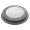 KZO Właz kanałowy żeliwny klasy D400(=40T, 400 kN), okrągły DO, dn600 H115, z pokrywą wypełnioną betonem, przykręcaną  kod 204-1950-800