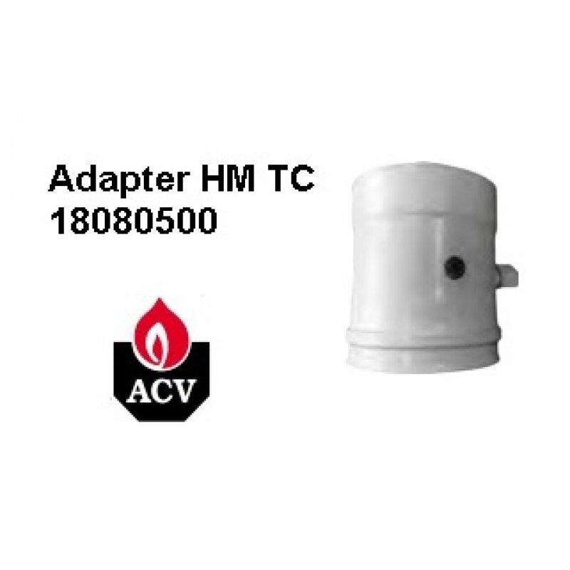 ACV adapter prosty 80/125 do kotła HeatMaster TC kod 434643