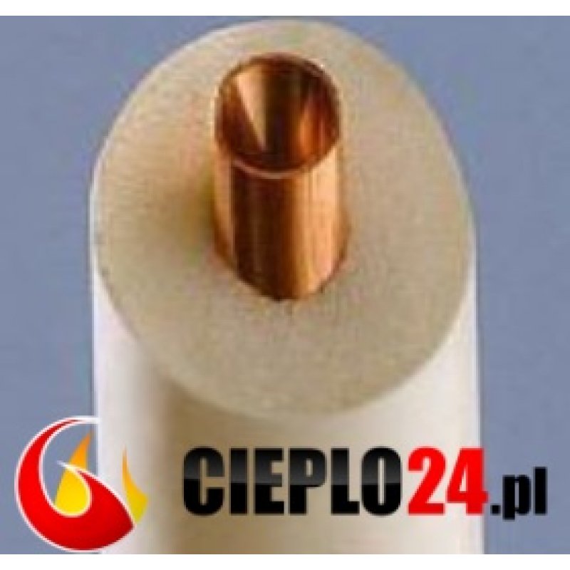 Feinrohren Rura miedziana ACR LD-PE do chłodnictwa i klimatyzacji w otulinie 3/4''19.05x1mm miękka zwoje 50m
