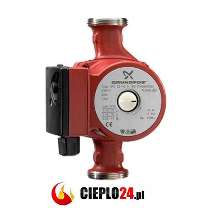 Grundfos Pompa cyrkulacyjna UPS 25-80N 180 1x230v kod 95906439