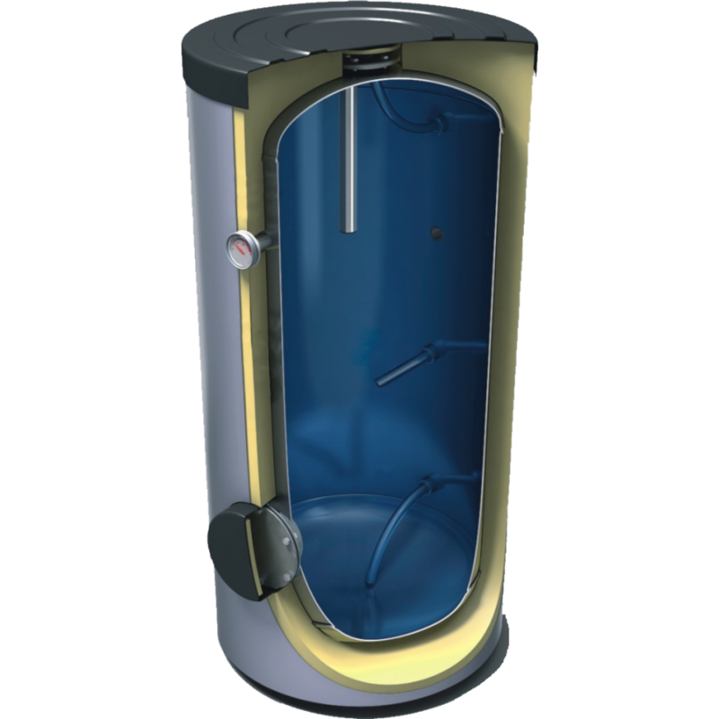 Lemet 140 bufor w piance PUR wymiennik (zasobnik) wody emaliowany kod 15.140SE