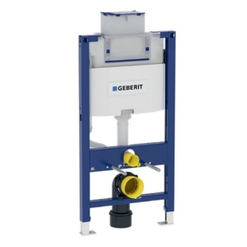 Geberit Omega 12 cm Duofix H98 - stelaż WC do zabudowy lekkiej, ze spłuczką podtynkową kod 111.030.00.1