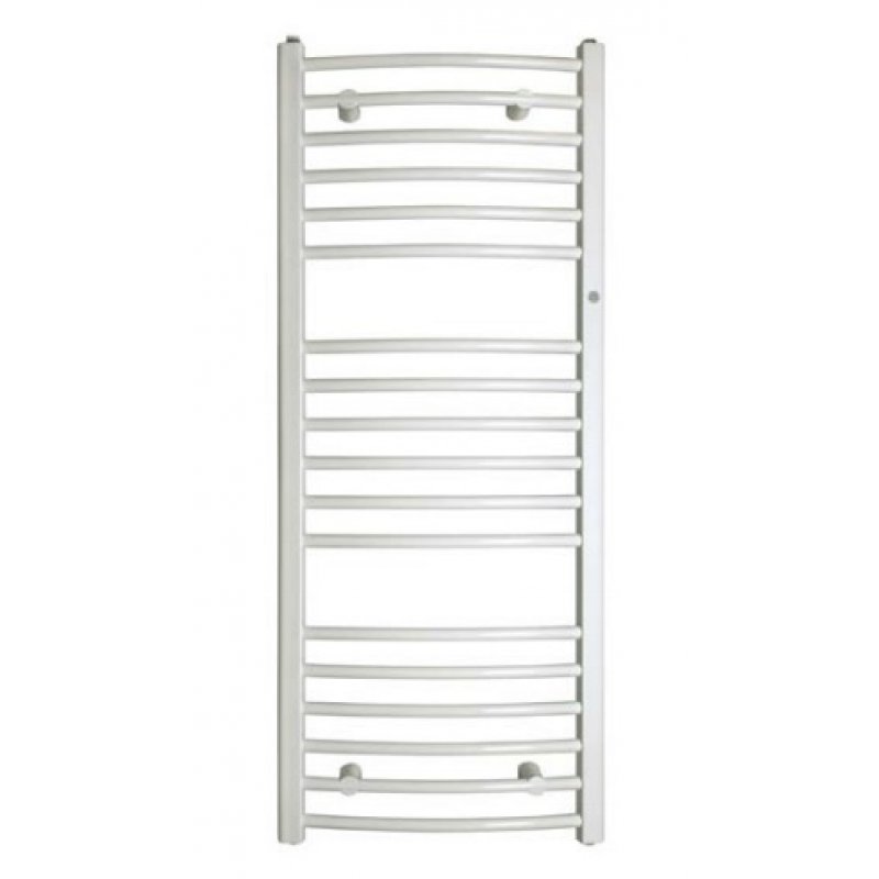 Instal-projekt AMBRA R 55/170 Grzejnik łazienkowy 735 W z podłączeniem dolnym, biały  kod AMBR-55/170