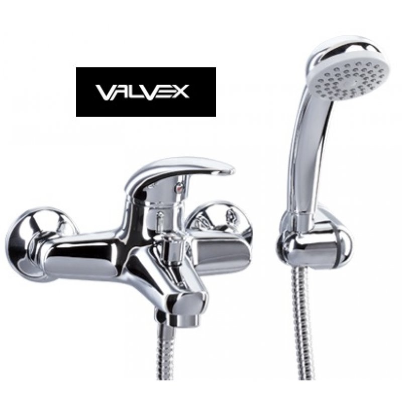 Valvex ATLANTA bateria wannowa ścienna z akcesoriami kod 2404000