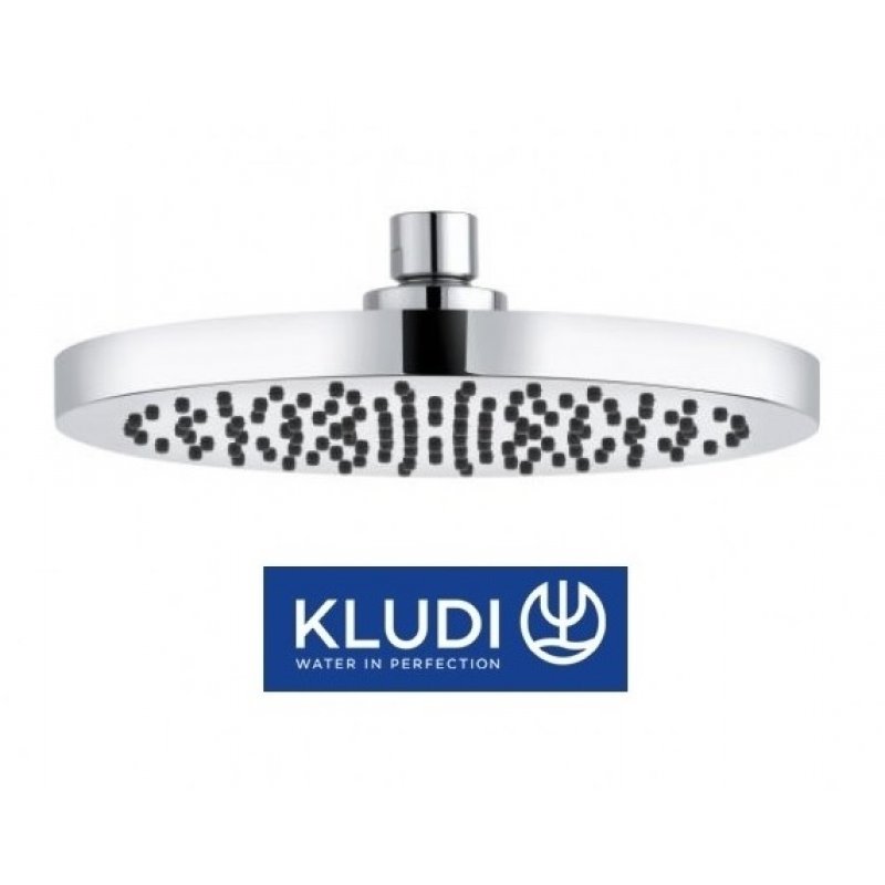 Kludi A-QA głowica natrysku, 200mm, DN15, kolor chrom, G1/2 (bez ramienia) kod 6651005-00