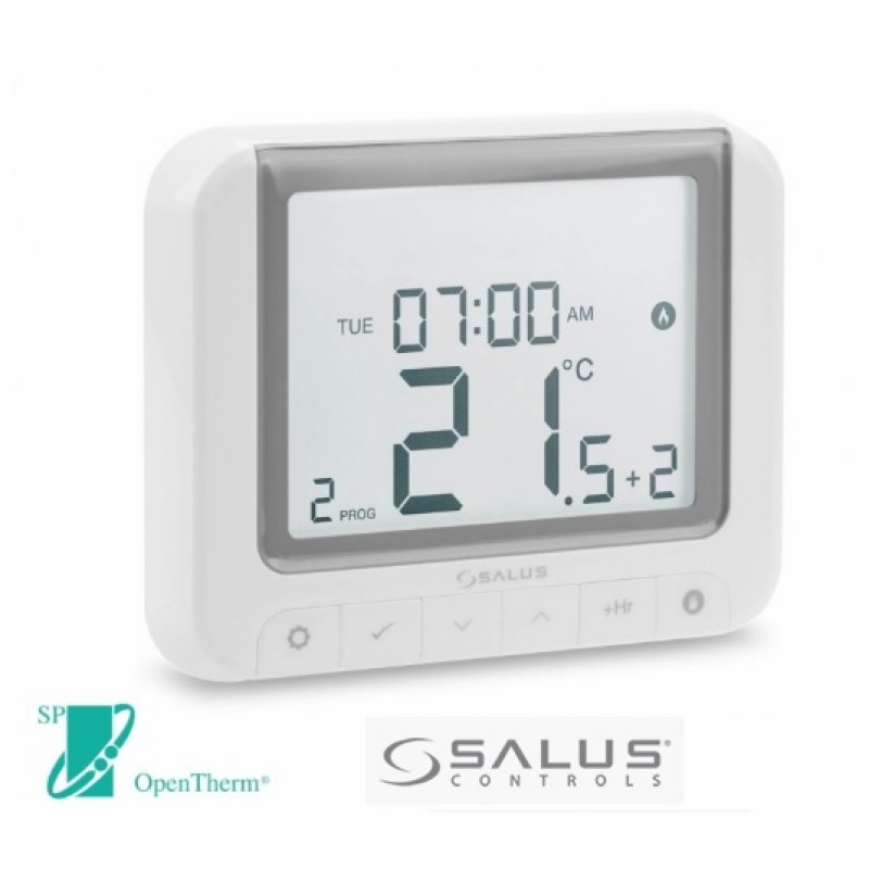 Salus RT520 Regulator pokojowy Przewodowy, tygodniowy regulator temperatury, OpenTherm kod 615292902
