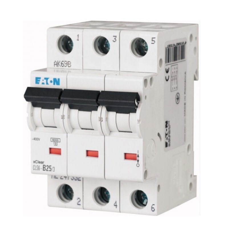 Eaton CLS6-C16/3-DP Wyłączniki nadprądowy 3-biegunowy 16A kod 270420