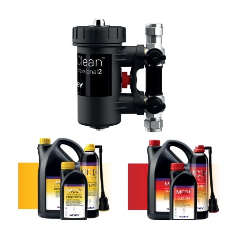 Adey MagnaClean professional2 Filtr magnetyczny z przyłączem gwintowym 1 cal + chemia kod FL1-03-02433