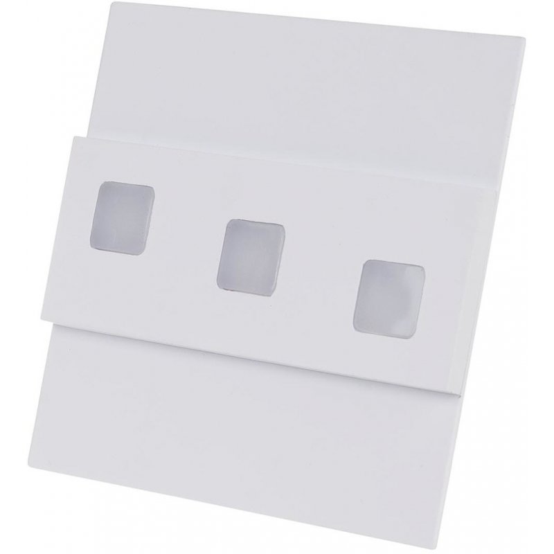 F&F VIKA LS-VWW LED Oprawa schodowa o mocy 1,2W, kolor obudowy biały kod: LS-VWW