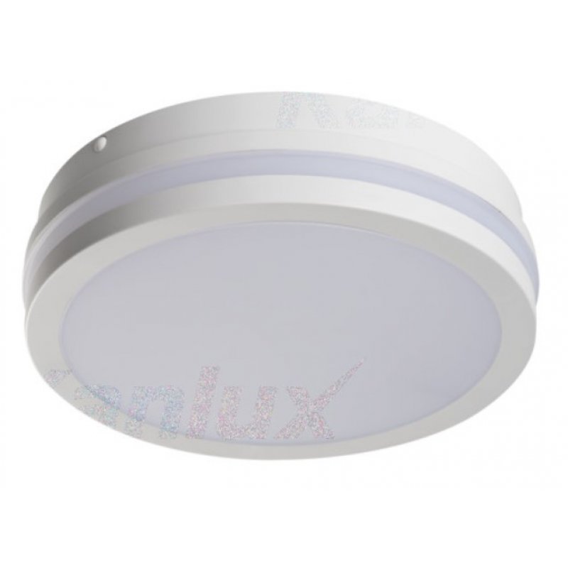 Kanlux Beno Led NW-O-SE W Plafon okrągły Led o mocy 18W/4000K z czujnikiem ruchu Strumień świetlny 1550lm Kolor obudowy biały Kod 32944