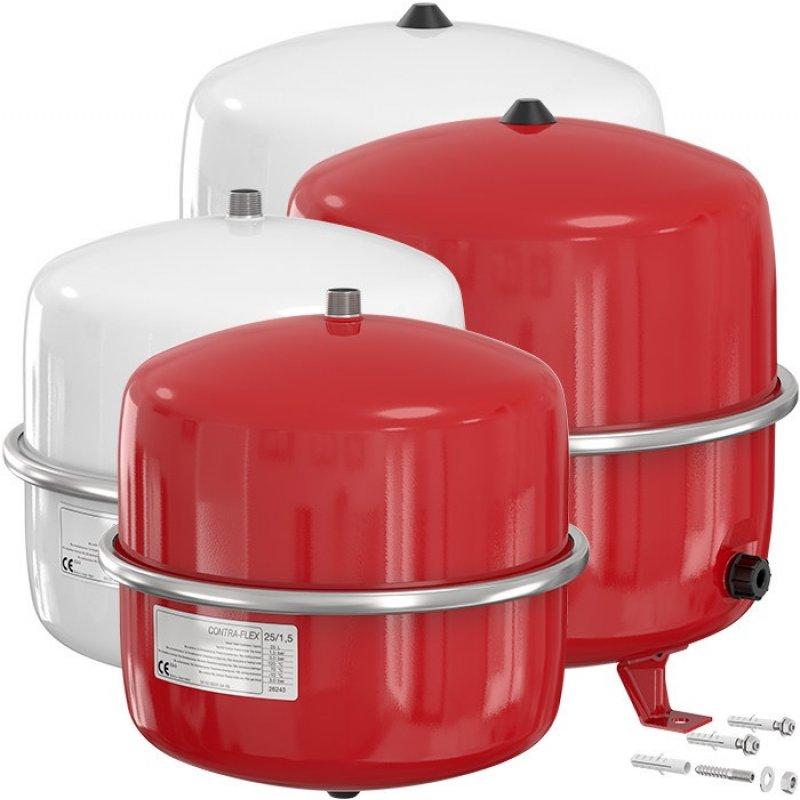 Flamco Naczynie wzbiorcze Contra-Flex 8 , przyłącze GZ 3/4, 1,5-3 bar kod 26073