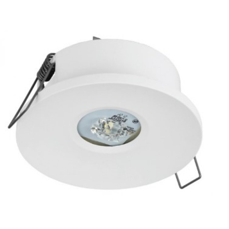 Awex AXP IP65/20 ECO LED oprawa awaryjna ewakuacyjna o mocy 3W (do oświetlania przestrzeni otwartej) 1h kolor obudowy biały Kod 5901821232531