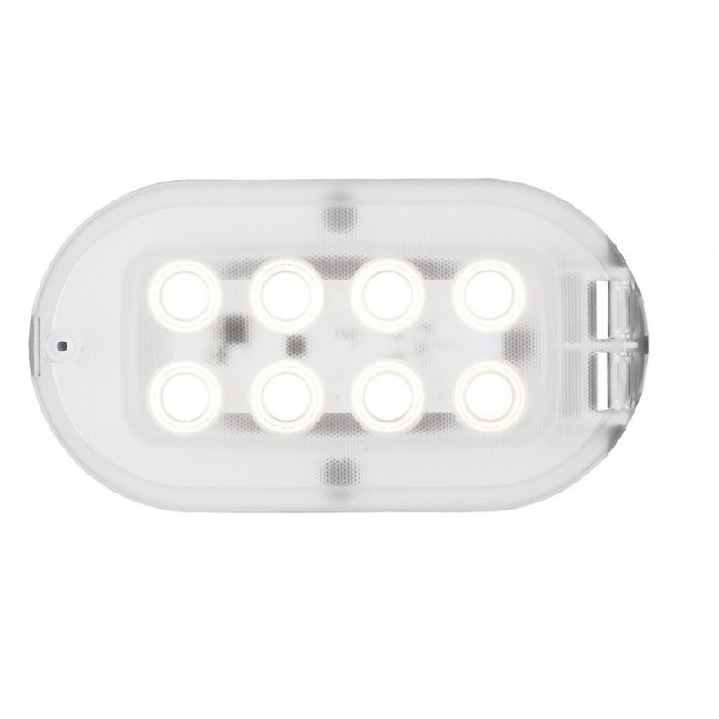 Lena Lighting OVAL LED PRO Oprawa kanałowa natynkowa o mocy 3,4W/4000K Strumień świetlny 370lm Kod 233548 