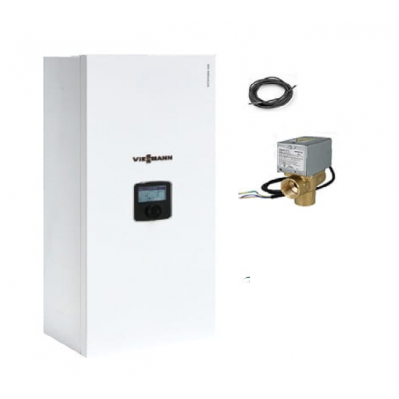 Viessmann VITOTRON 100 VLN3 Kocioł elektrycznyz zaworem 3–drogowym, 4/6/8kW, 230V/400V kod Z020845